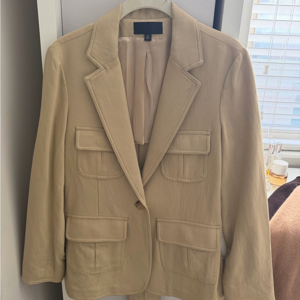 NILI LOTAN HUNT JACKET SAFARI BEIGE